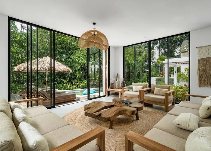 ヴィラ Jungle - 5br Luxury With Private Gym Enjoy Forest ウブド