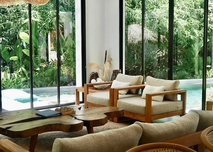 Jungle - 5br Luxury With Private Gym Enjoy Forest ウブド