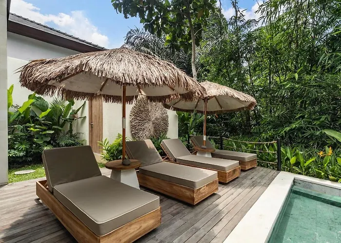 ヴィラ Jungle - 5br Luxury With Private Gym Enjoy Forest ウブド
